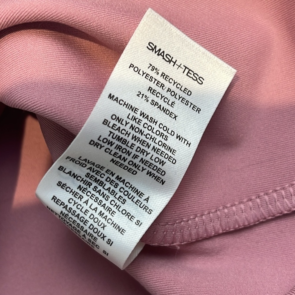 Smash + Tess Warm Hearted Crop Top in Dreamy Pink New Size Medium - Picture 7 of 9